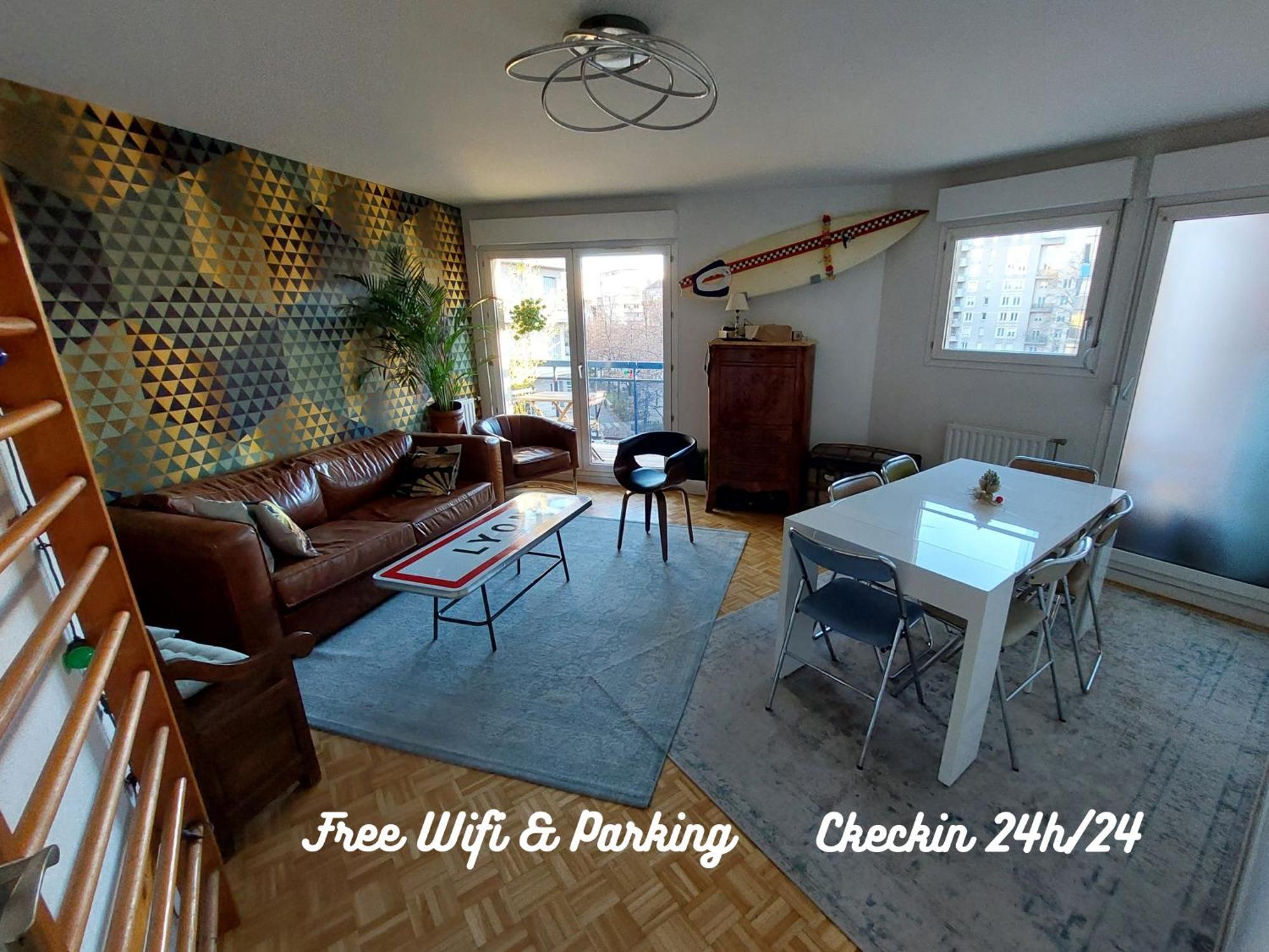 Le Cosy-Chic - T3 Balneo A Villeurbanne / Lyon 外观 照片